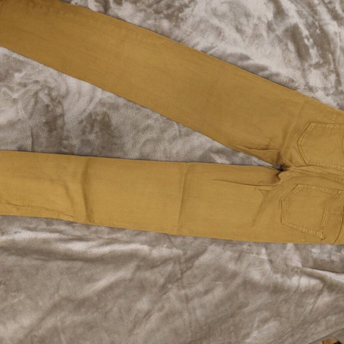 Pull & Bear pants mustard skinny fit like new size 34
