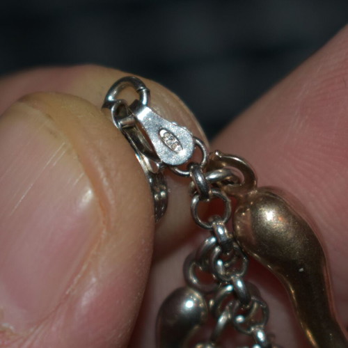Vintage silver bracelet used