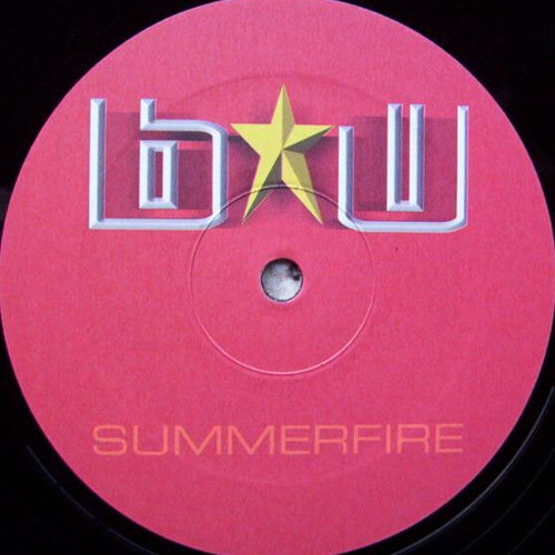 B-U Summerfire vinyl record used, electronic