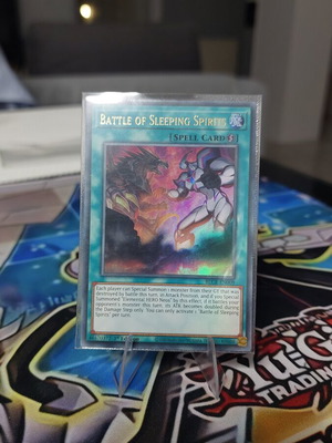 Battle of Sleeping Spirits Ultra rare κάρτα Yu-Gi-Oh! καινούργιο