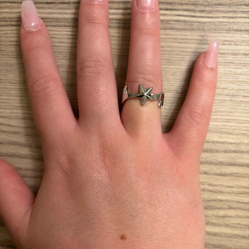 Fo Bizou Ring Silver Color New