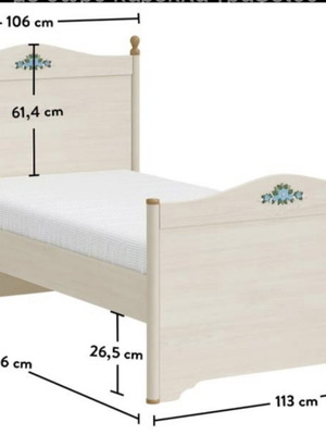 Cilek Aristos children's bed with drawer and mattress