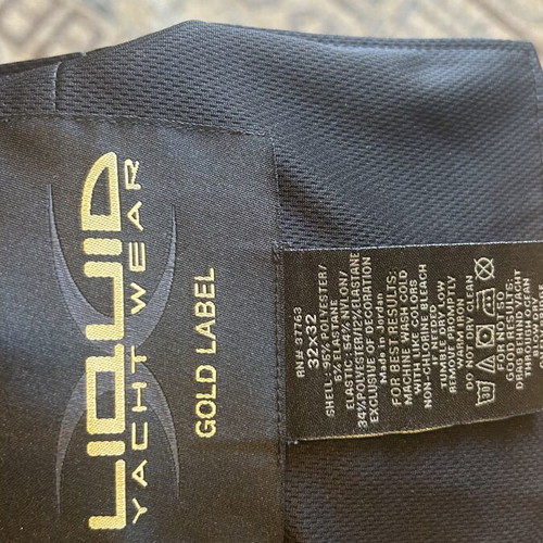 Liquid Yacht Pants sailing trousers like new, size 32x32