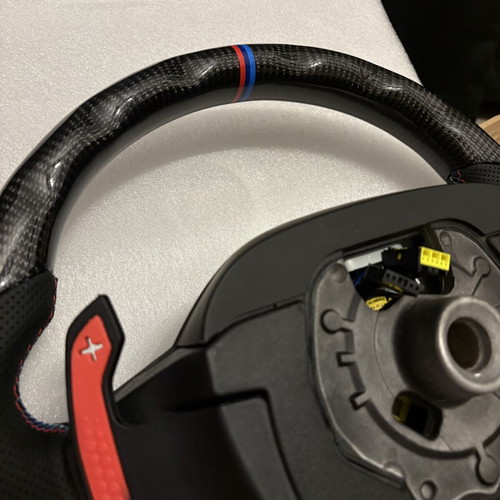 BMW G/F40 series steering wheel with genuine carbon