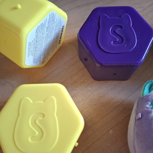 Squishmallows Micromallos set of 3 new with bases
