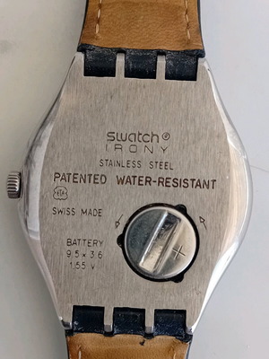 Swatch watch used, men's, functional, needs battery