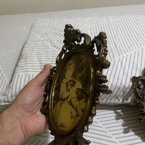 Vintage plaques like new, set of two