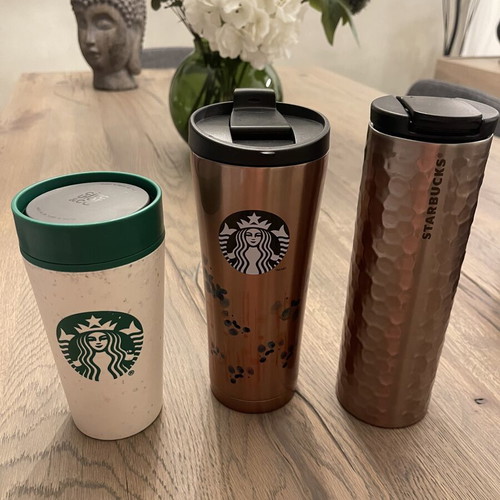 Starbucks thermos bottles set of 3, approx. 500ml each