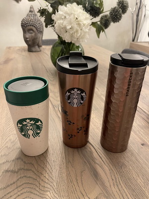Starbucks thermos bottles set of 3, approx. 500ml each