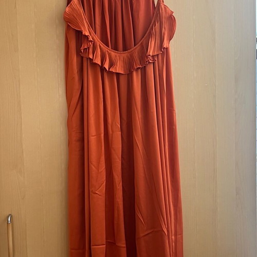Mitos long dress like new, orange, one size