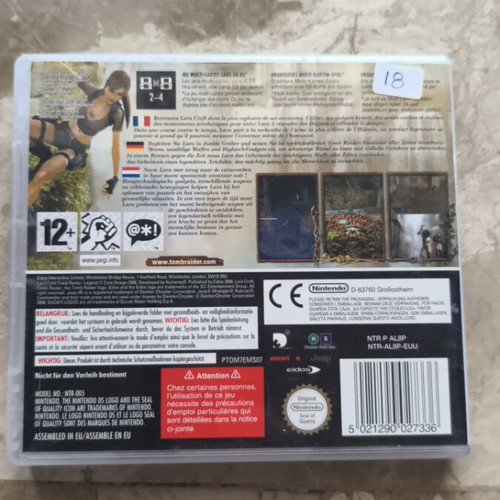 Lara Croft Tomb Raider Legend Nintendo DS used in excellent condition