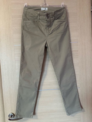 Sarah Lawrence khaki women's pants like new, size S 36 8, beige