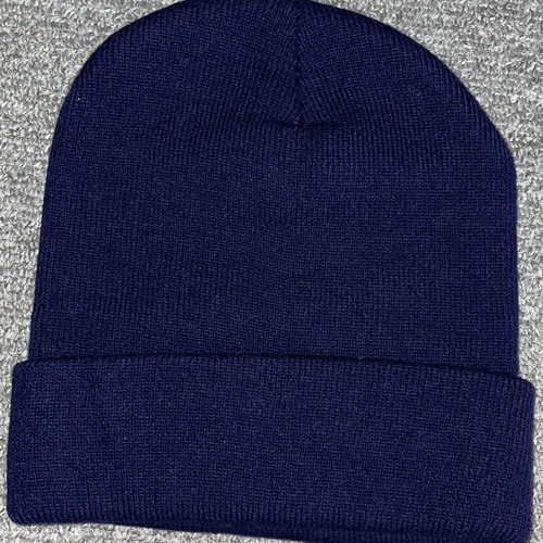 Arsenal FC navy and gold cannon beanie