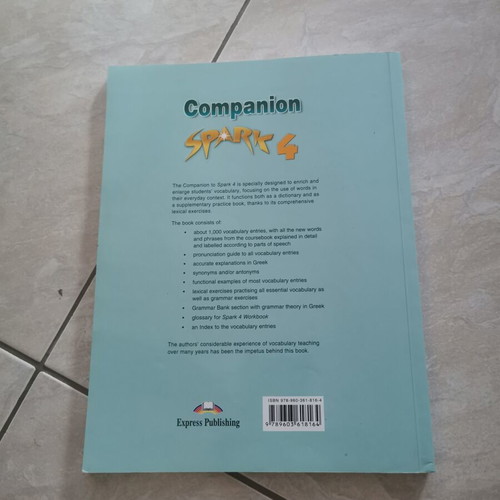 Companion Spark 4 book new, English