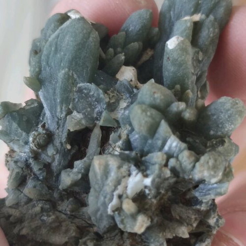 Prasios new mineral formation