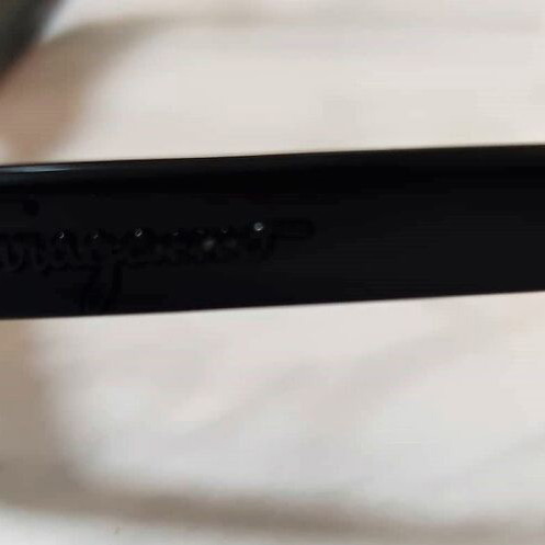 Salvatore Ferragamo Sunglasses like new, black, unisex
