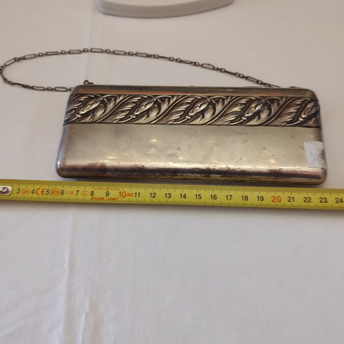 Silver Tsarist Era Art Deco Tobacco Case Wallet like new