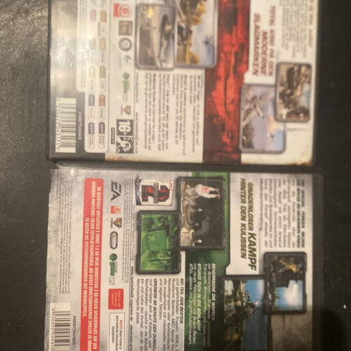 Battlefield PC games like new, pack of 2