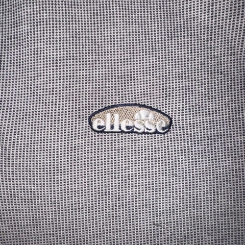 Ellesse polo shirt used, gray, size L