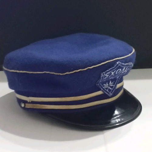 School hat used with emblem Scholi Tafa No2