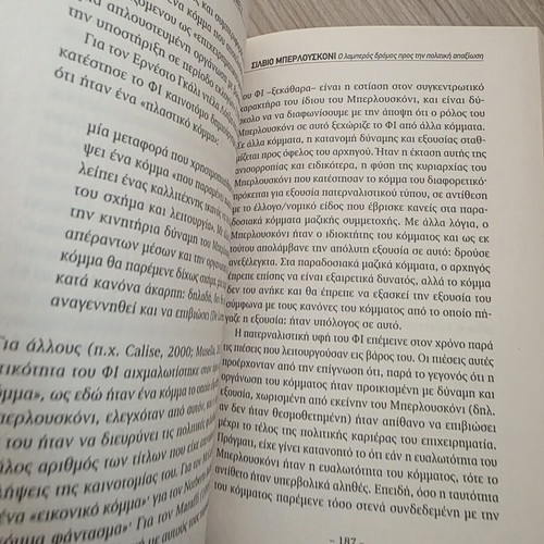 Silvio Berlusconi biography used, political analysis by James L. Newell