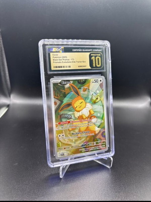 Eevee #173 Prismatic Evolutions CGC Pristine 10 Pokemon card