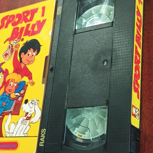 Sport Billy VHS dubbed in Greek, like new