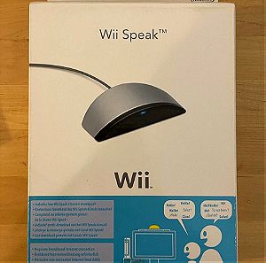 Wii speak σφραγισμένο