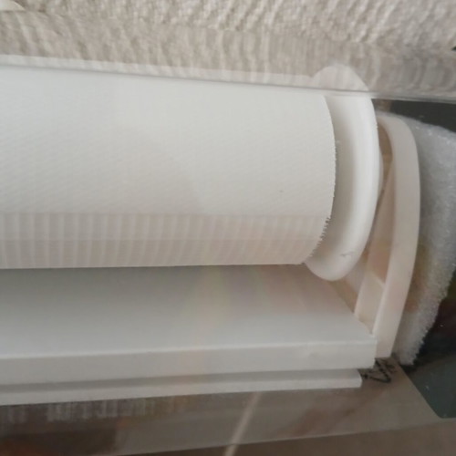 Window roller blind striped modern curtain