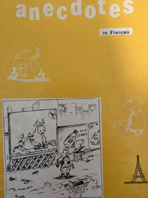 Anecdotes book like new, in French