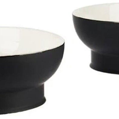 Ra Bowl Set of 2 by Ann Demeulemeester for Serax, new, luxury box