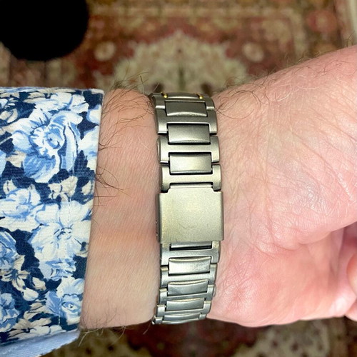 Citizen titanium watch like new, Quartz, 35mm