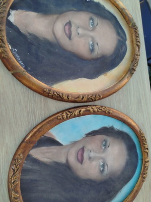 Portraits of a woman possibly from Smyrna used