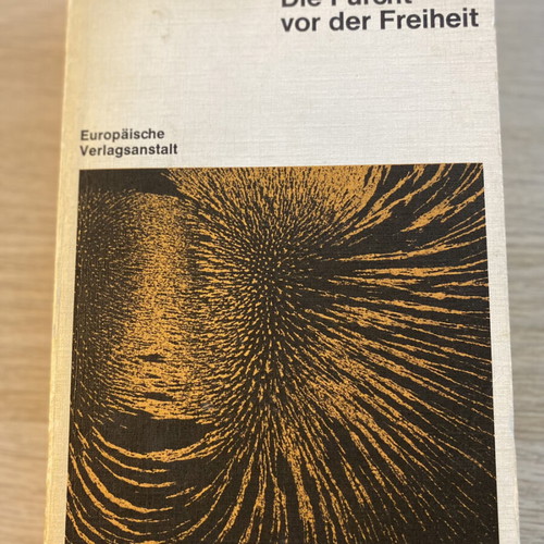 Die Furcht vor der Freiheit book like new, German