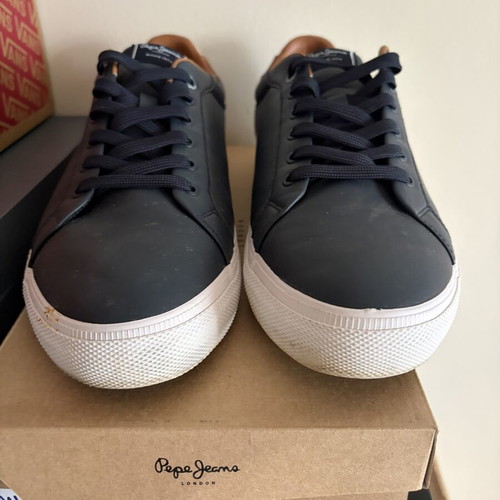 Pepe Jeans men's shoes size 46, blue