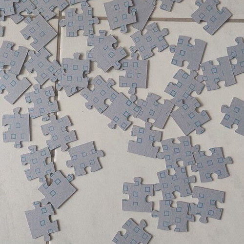 Educa puzzle 2x48 pieces with horses like new