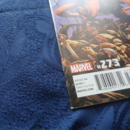 X-men Legacy #273 like new signed by Rafa Sandoval