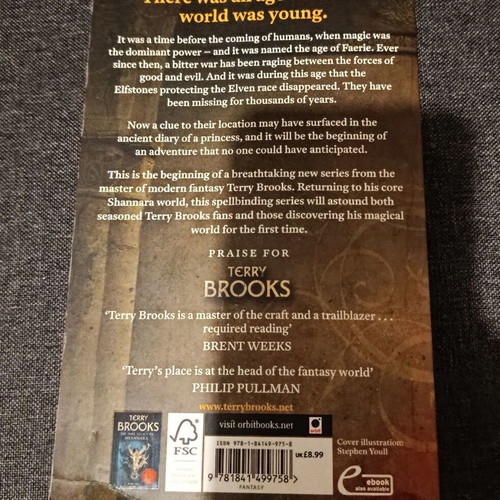 The Dark Legacy of Shannara by Terry Brooks fantasy novel like new