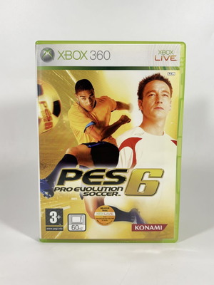 PES 6 Pro Evolution Soccer Xbox 360 like new, full Greek version