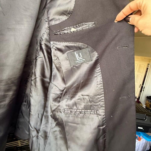 Men's black jacket size 62 like new