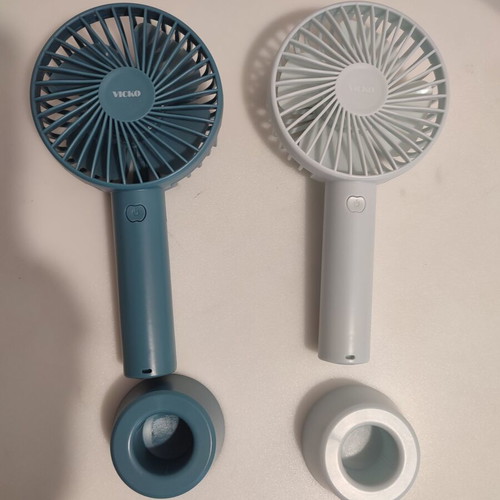Rechargeable fan, white, micro USB charging