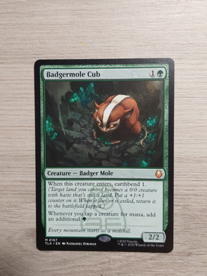 Badgermole Cub Magic the Gathering κάρτα καινούργιο