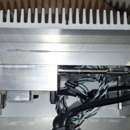 HTPC-Industrial Mini ITX Case μεταχειρισμένο, μασίφ αλουμίνιο