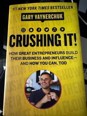 Crushing It! book by Gary Vaynerchuk like new, English