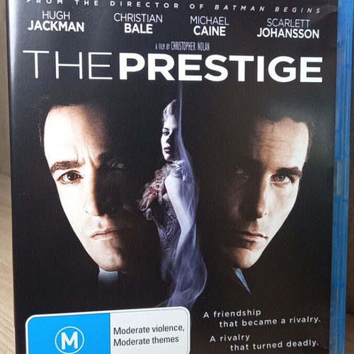 The Prestige Blu-ray like new with English subtitles