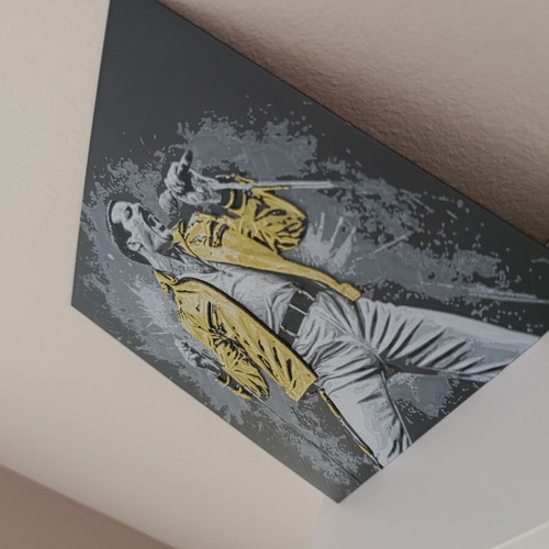Queen Freddie Mercury 3D Printed Wall Art New
