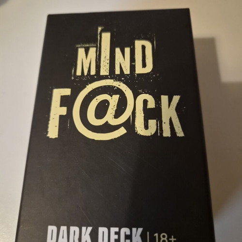 Mind F@ck card game by Dark Deck, age 18+