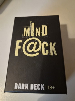 Mind F@ck card game by Dark Deck, age 18+