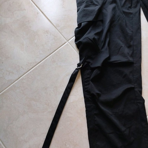 Pants L size buggy style new, black