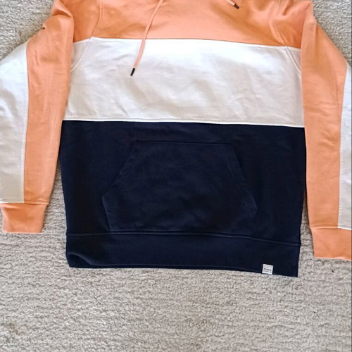 Pull & Bear tricolor hoodie medium used